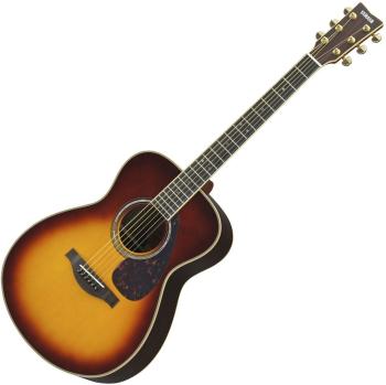 Yamaha LS16 A.R.E. BS Brown Sunburst Elektroakustická kytara Jumbo