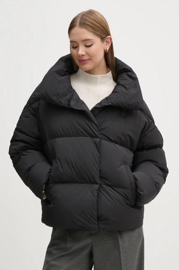 Péřová bunda Blauer dámská, černá barva, zimní, oversize, 24WBLDC03298