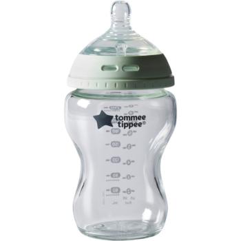 Tommee Tippee Closer To Nature Glass samosterilizační kojenecká láhev Glass 0m+ 250 ml