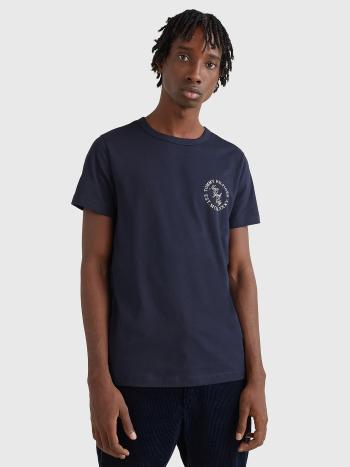 Tommy Hilfiger pánské modré triko Circle  - S (DW5)