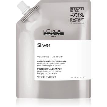 L’Oréal Professionnel Serie Expert Silver stříbrný šampon pro šedivé vlasy 500 ml