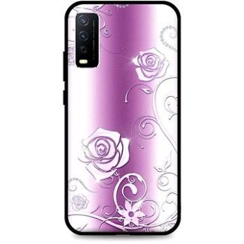 TopQ Vivo Y20s silikon Abstract Roses 67119 (Sun-67119)