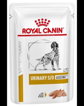 ROYAL CANIN Urinary S/O Ageing +7 12 x 85 g hrana dietetica umeda pentru caini adulti peste 7 ani cu afectiuni ale tractului urinar inferior