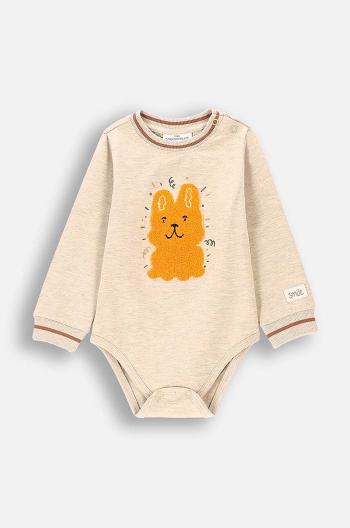 Kojenecké body Coccodrillo SMILE BOY NEWBORN