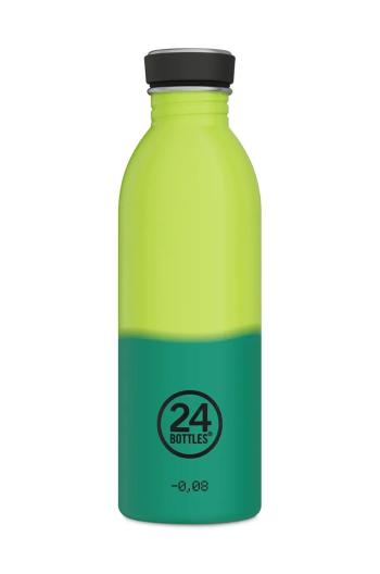 Láhev 24bottles Urban Bottle 500ml REactive Yellow/Green žlutá barva, Urban.050.Reactive.Yell