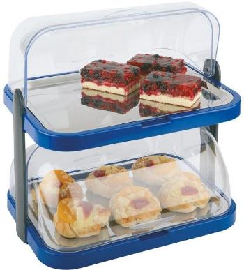 Hűtővitrin APS Hűtött vitrin, kétszintes DOPPELDECKER 09202, kék