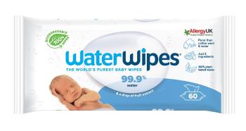 3x WATERWIPES Vlhčené obrousky bez obsahu plastů 60 ks (180 ks )