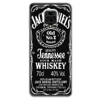 Odolné silikonové pouzdro iSaprio - Jack Daniels - Xiaomi Redmi Note 9 Pro / Note 9S