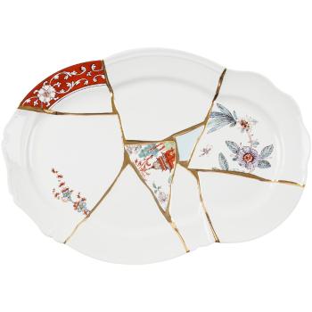 Podnos KINTSUGI Seletti 42,5 cm bílý