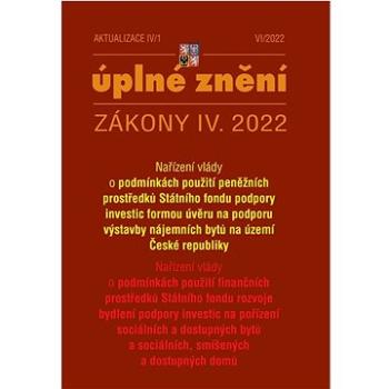 Aktualizace IV/1 2022: o podmínkách použití peněžních prostředků Státního fondu podpory investic (9771802835107)