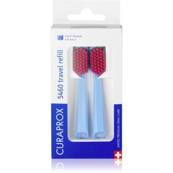 Curaprox Travel Set 2-pack cestovná sada náhradné hlavice 2 ks