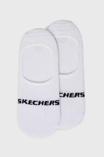 Ponožky Skechers (2-pack) bílá barva