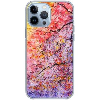 TopQ iPhone 13 Pro silikon Abstract Tree 65280 (Sun-65280)