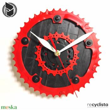 recyclock MES-063 - falióra újrahasznosított kerékpár alkatrészekből