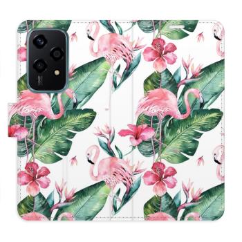 Flipové pouzdro iSaprio - Flamingos Pattern - Honor 200 Lite