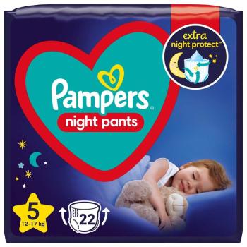 PAMPERS Night Pants 5 12-17 kg 22 ks