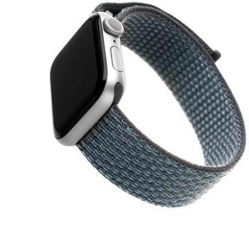 FIXED Nylon Strap pro Apple Watch 42/44/45/Ultra 49mm temně šedý (FIXNST-434-DBGR)