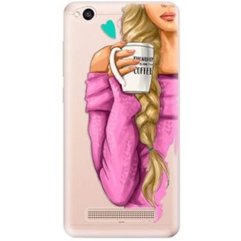 iSaprio My Coffe and Blond Girl pro Xiaomi Redmi 4A (coffblon-TPU2-Rmi4A)