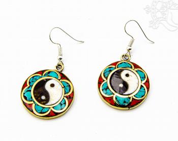 "Belső egyensúly" fülbevaló