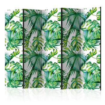 Paraván Jungle Leaves Dekorhome 225x172 cm (5-dílný)