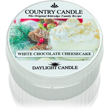 Country Candle White Chocolate Cheesecake čajová sviečka 42 g