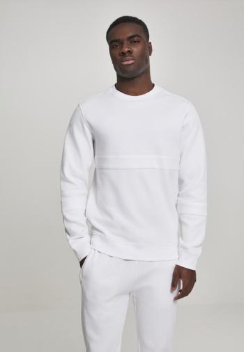 Urban Classics Heavy Pique Crew white - XXL