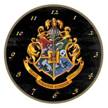 Hodiny Harry Potter (Colorful Crest)