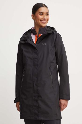 Bunda Helly Hansen dámská, černá barva, přechodná, 54075