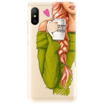 iSaprio My Coffe and Redhead Girl pro Xiaomi Mi A2 Lite (coffread-TPU2-MiA2L)