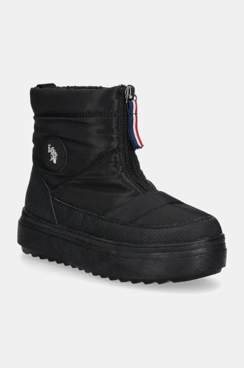 Sněhule U.S. Polo Assn. ICY černá barva, ICY003W/DNY1