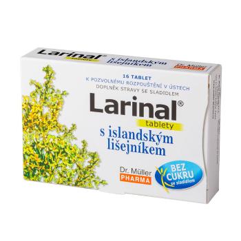 Dr. Müller Larinal® s islandským lišejníkem 16 tablet