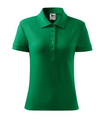 MALFINI Dámská polokošile Cotton Heavy - Středně zelená | XS