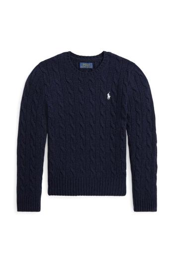 Dětský svetr Polo Ralph Lauren tmavomodrá barva, 313877375008