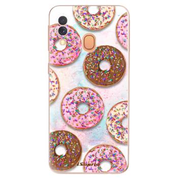 Odolné silikonové pouzdro iSaprio - Donuts 11 - Samsung Galaxy A40