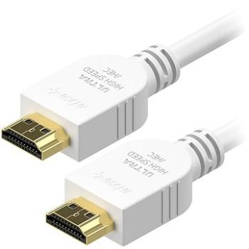 AlzaPower Core Premium HDMI 2.1 High Speed 8K 5m bílý (APW-CBHD21S050W)