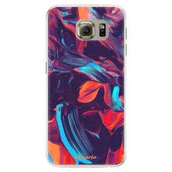 Silikonové pouzdro iSaprio - Color Marble 19 - Samsung Galaxy S6 Edge