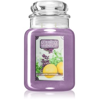 Country Candle Lemon Lavender vonná sviečka 737 g