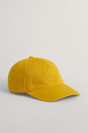 KŠILTOVKA GANT UNISEX. TONAL SHIELD CAP DARK MUSTARD YELLOW