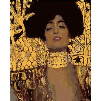 Zuty - Malování podle čísel - JUDITA (G. KLIMT), 80x100 cm, vypnuté plátno na rám (HRAmmb11111nad)