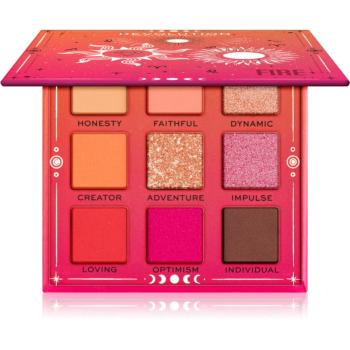 Makeup Revolution Fantasy paletka očních stínů odstín Fire 9 g