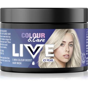 Schwarzkopf LIVE Colour & Care barvicí maska na vlasy odstín Icy Pearl 150 ml