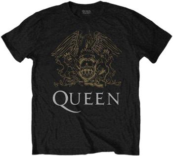 Queen Ing Crest Unisex Black S