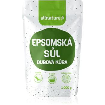 Allnature Epsomská sůl Dubová kůra sůl do koupele 1000 g