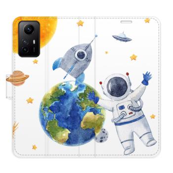 Flipové pouzdro iSaprio - Space 06 - Xiaomi Redmi Note 12S