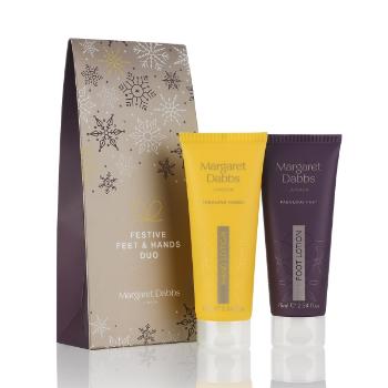 Margaret Dabbs London Festive Feet & Hands Duo Vánoční sada krém na ruce + krém na nohy  2 x 75 ml