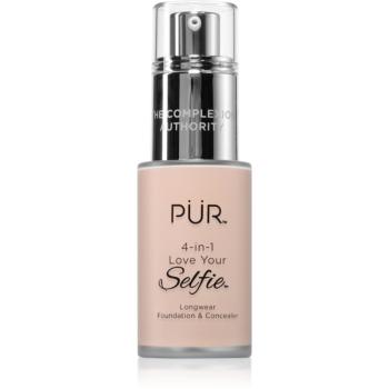 PÜR Cosmetics 4-in-1 Love Your Selfie make-up a korektor 2 v 1 odstín LN2 30 ml