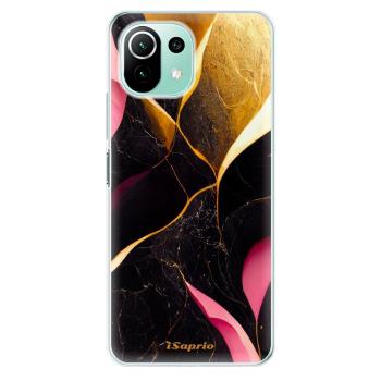 Odolné silikonové pouzdro iSaprio - Gold Pink Marble - Xiaomi Mi 11 Lite