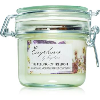 Soaphoria Euphoria vonná svíčka vůně The Feeling of Freedom 250 ml