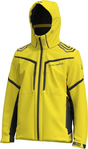 Fischer RC4 Jacket Yellow S Lyžařská bunda