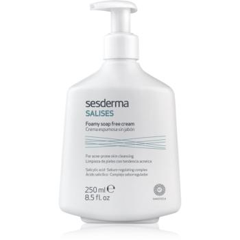 Sesderma Salises Foamy soap-free cream čisticí gel proti akné 250 ml